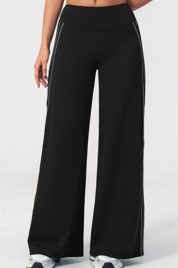 The Evoke Racerback Sports Bra Straight Leg Pants 2-Piece Set
