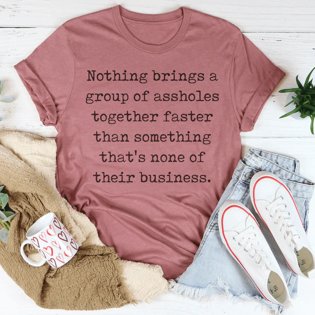 Assholes Together Tee