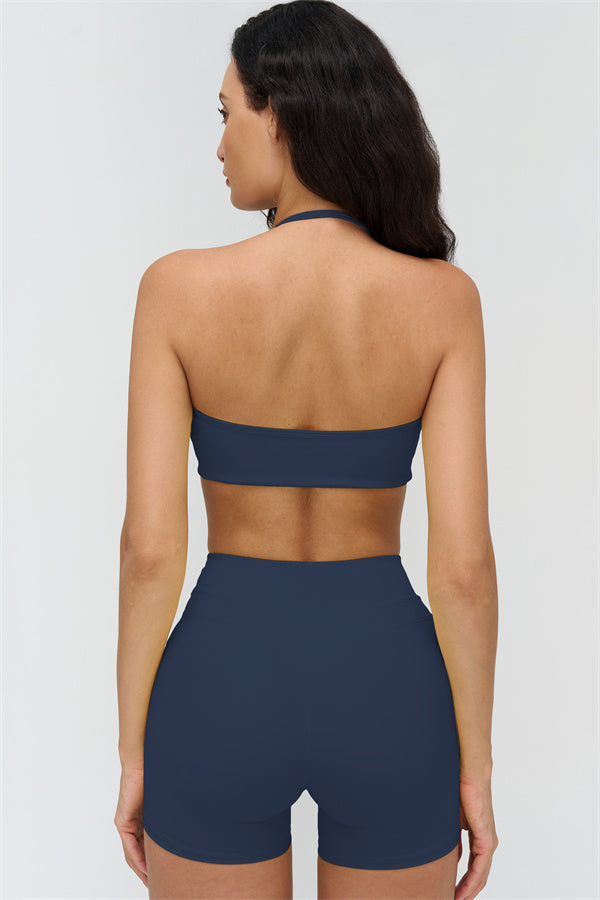 The Stride Halter Sports Bra