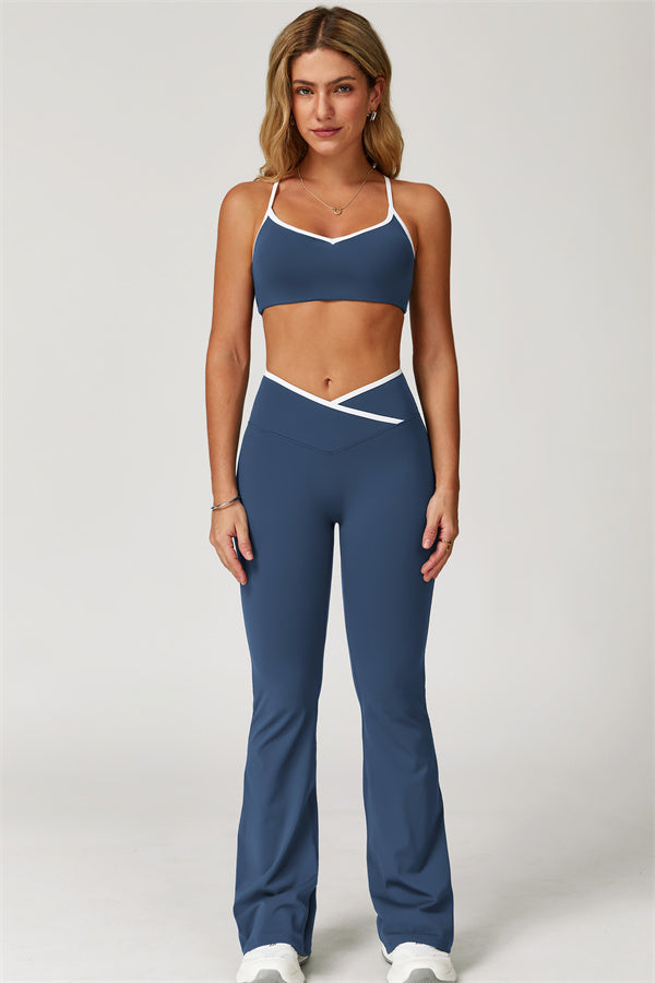 The Boost Sports Bra Flared Leggings 2-Piece Set