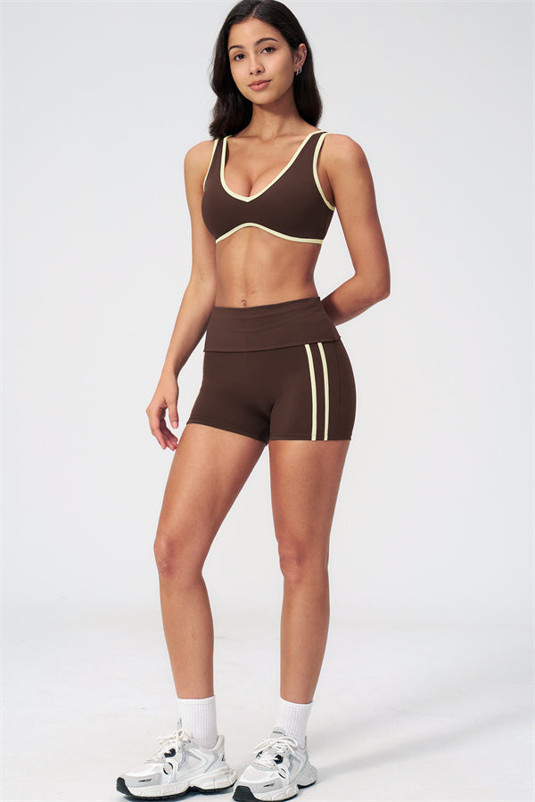 The Evoke Sports Bra Shorts 2-Piece Set
