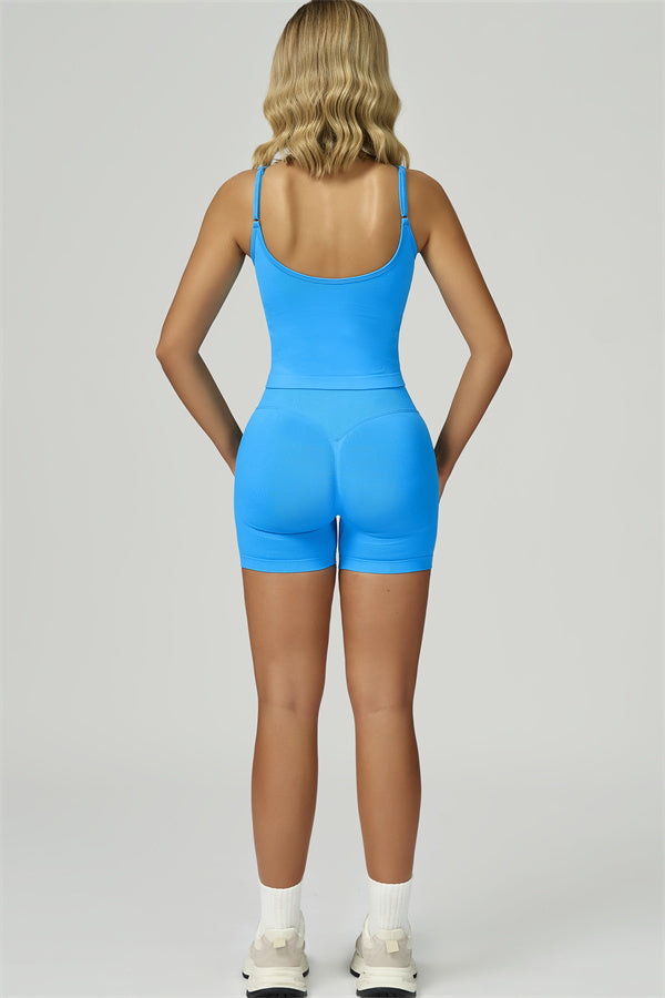 The Prime Crop Top Shorts 2-Piece Set