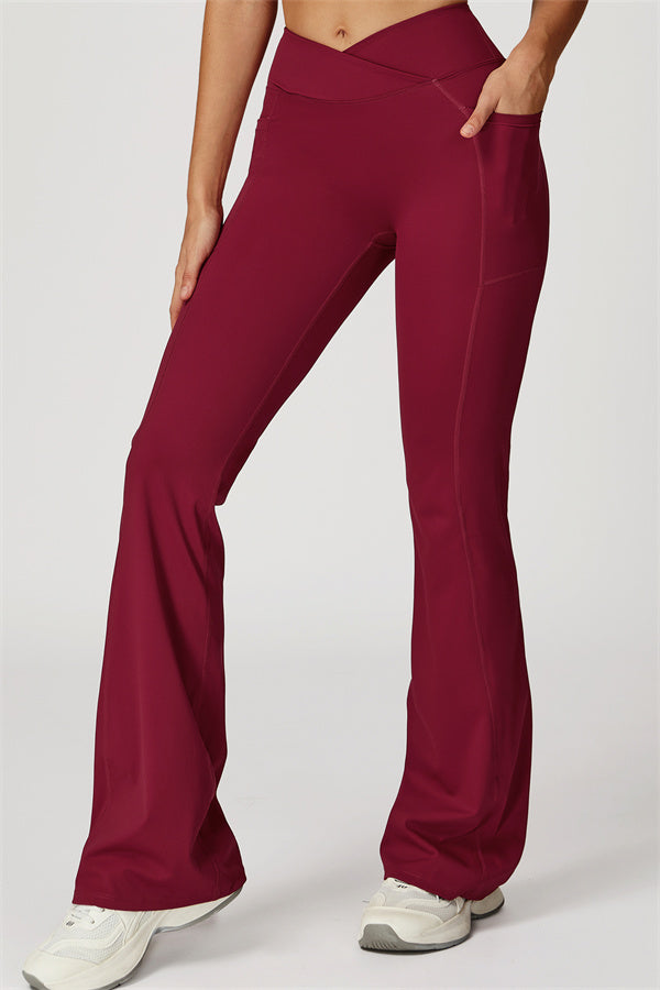 The Propel Crop Top Flared Leggings 2-Piece Set