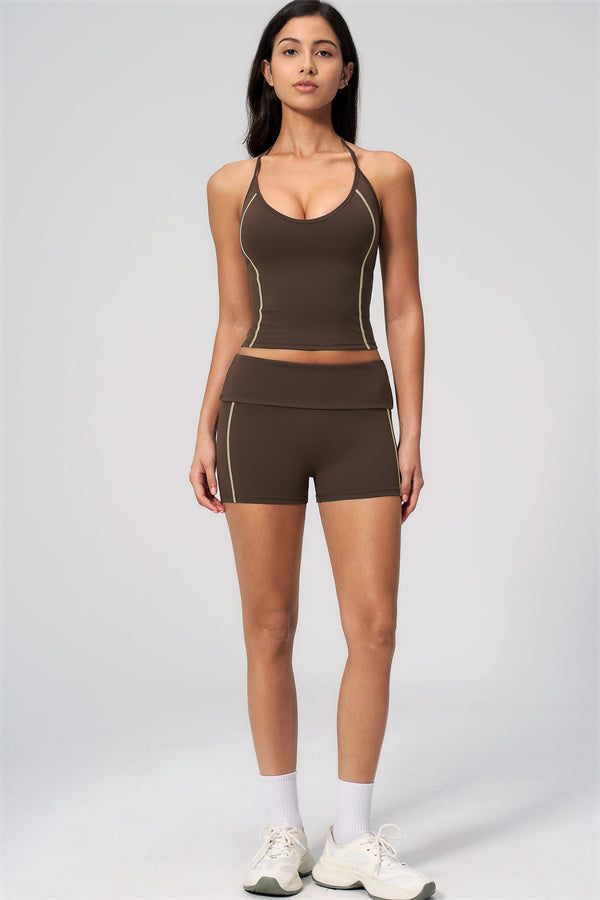 The Ignite Crop Top Shorts 2-Piece Set