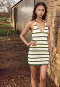 Striped Sleeveless Dress