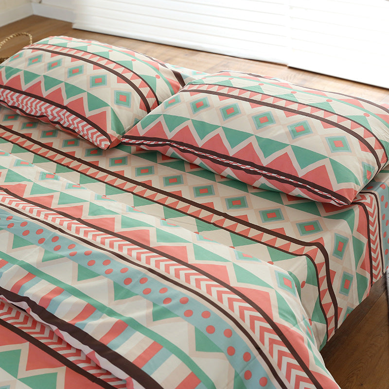 Cotton Single Double Duvet Cover Student Dormitory Bedding