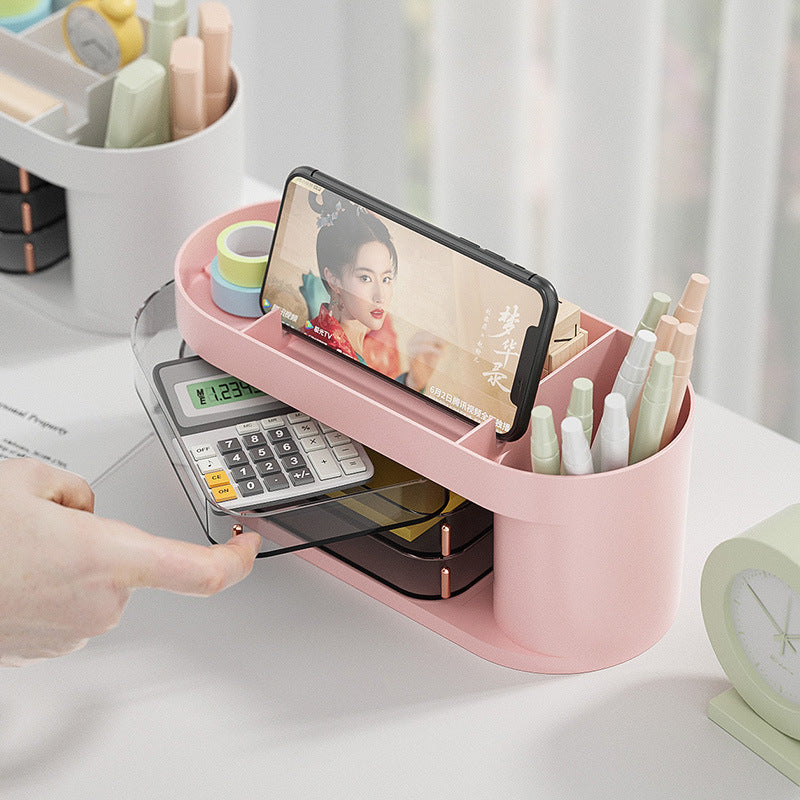 Multifunctional Rotating Desktop Storage Box