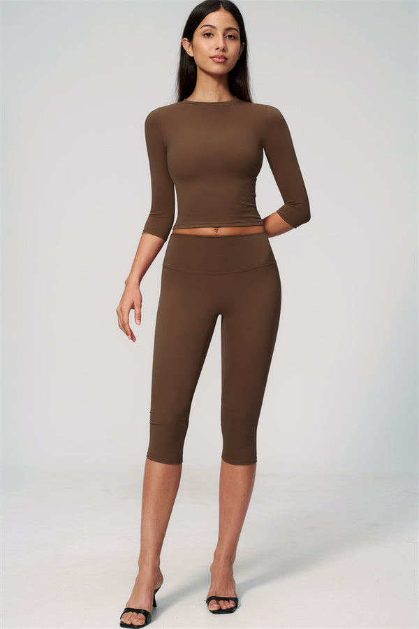 The Natalia Half-Sleeve Top