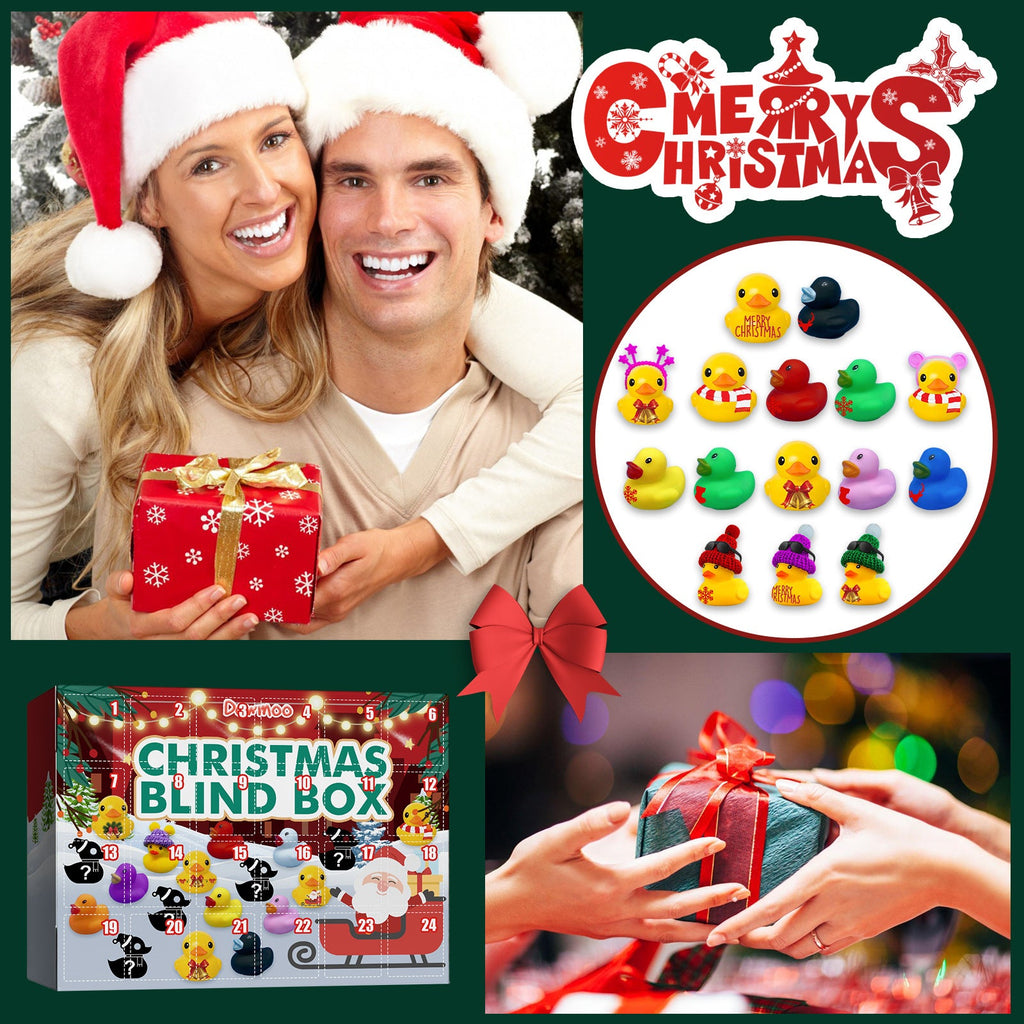 Dowmoo Christmas Rubber Duck Advent Calendar
