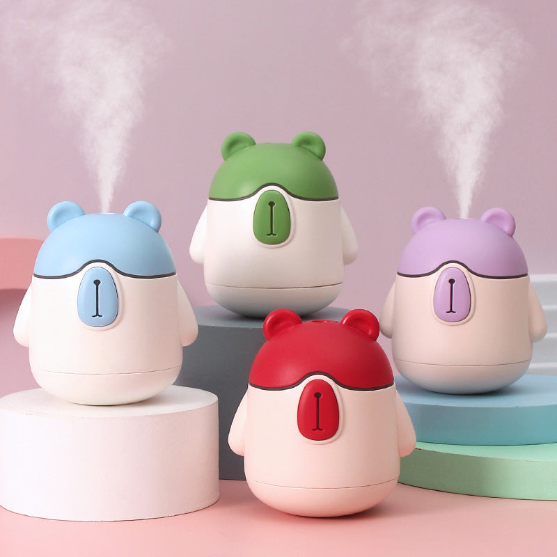 New Mini Small Desktop Han Female Bear Humidifier Cute Pet Cartoon Cute