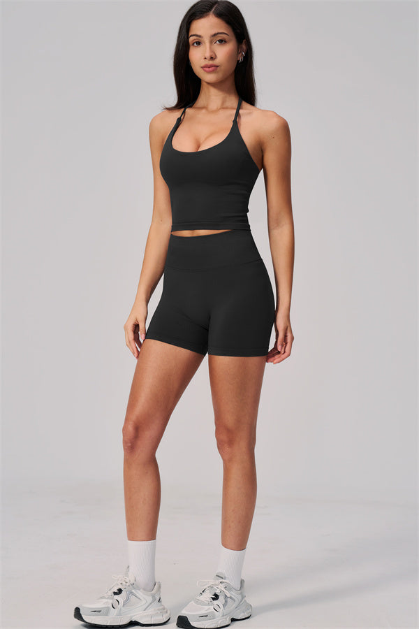 The Align Halter Tank Top Shorts 2-Piece Set