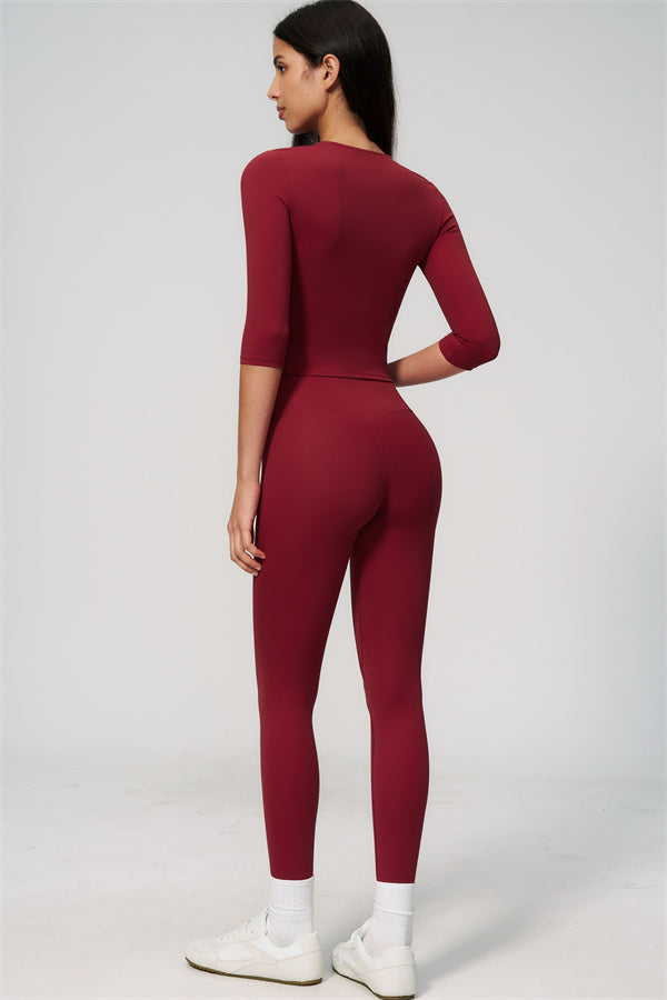 The Natalia Half-Sleeve Top