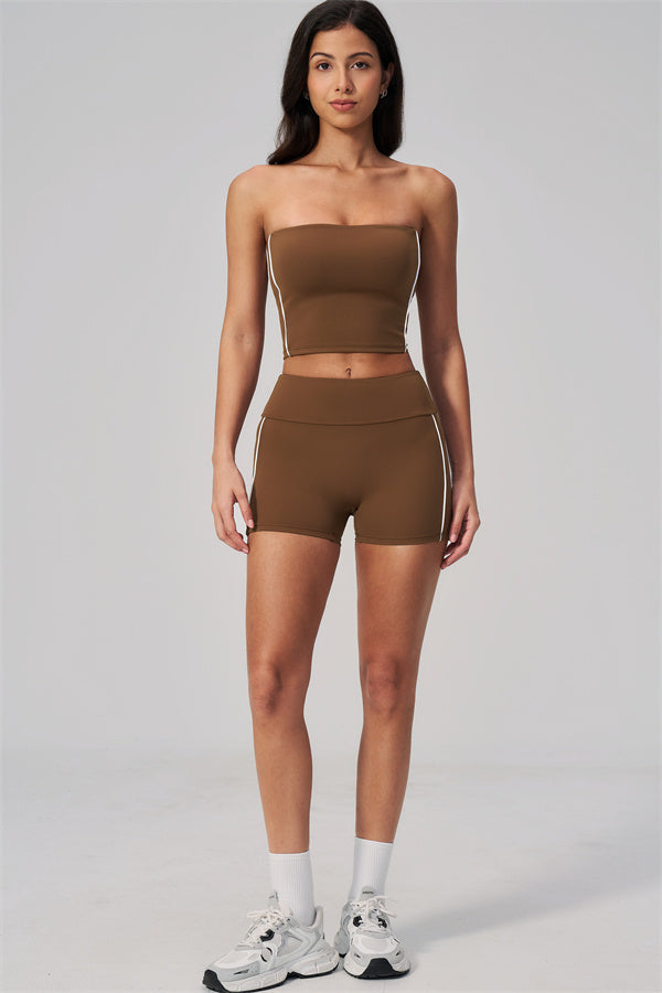 The Breathe Tube Top Shorts 2-Piece Set