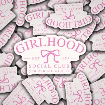 "Girlhood - Social Club" Sticker