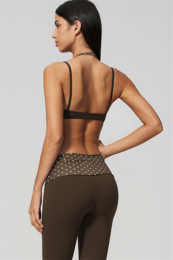 The Enliven Sports Bra Capri Leggings 2-Piece Set