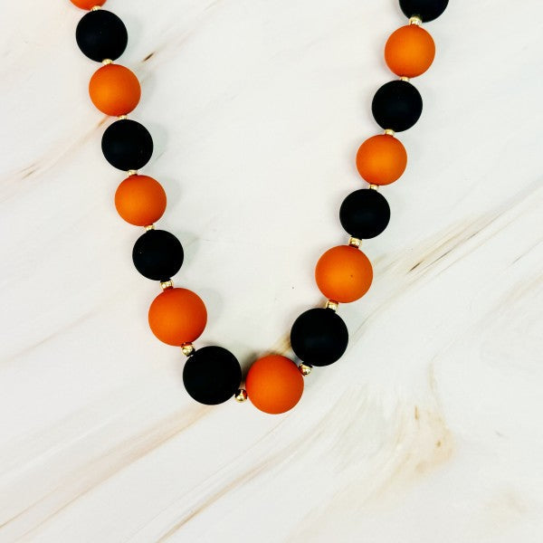 Champion Of The Game Ball Bead Necklace