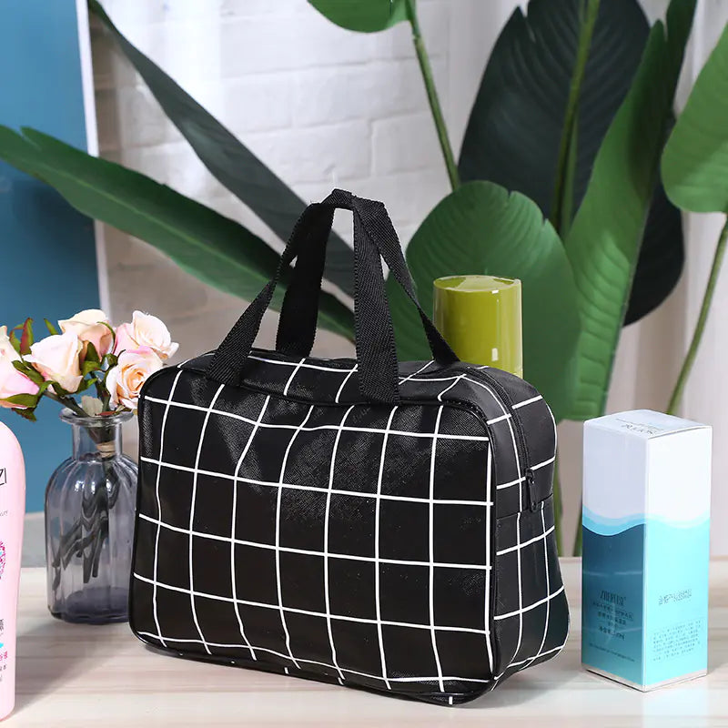 Travel Cosmetic Bag for Daily Essentials and Toiletries