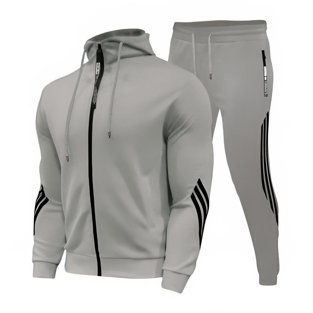 2025 men's new jogging suit, sweater, hoodie, jacket, sweatpants, 2-piece suit, men's fashion casual autumn and winter jacket.