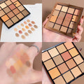 Matte Pearlescent Stage Makeup Eye Shadow Plate