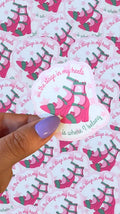 Stage in Heels Sticker