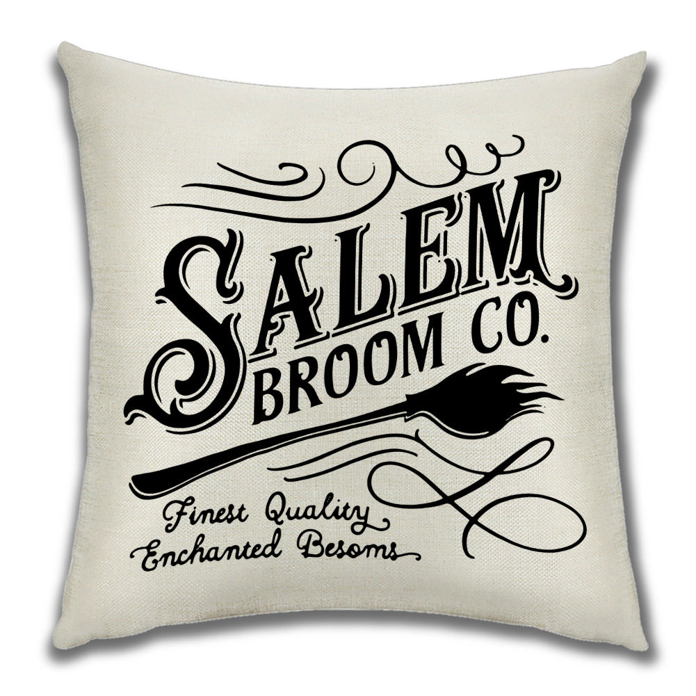 Cartoon Pumpkin Castle Sofa Cushion Cushion Pillowcase
