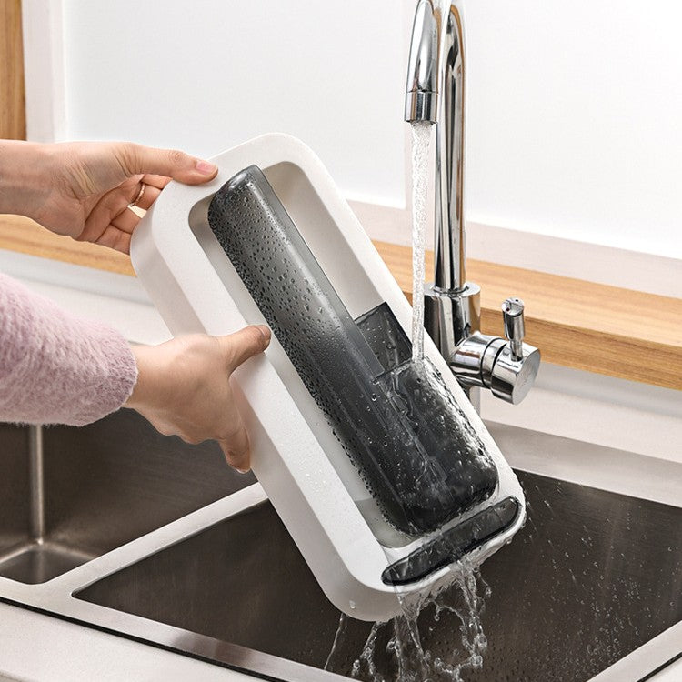 Punch-free Wall-mounted Drain Chopstick Holder