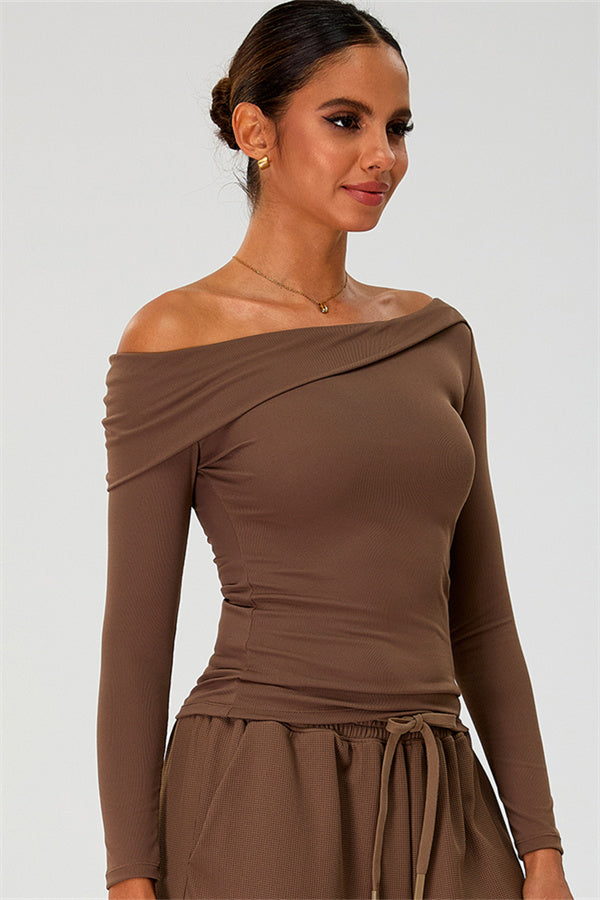 The Rush Off-shoulder T-shirt Sweatpants 2-Piece Set