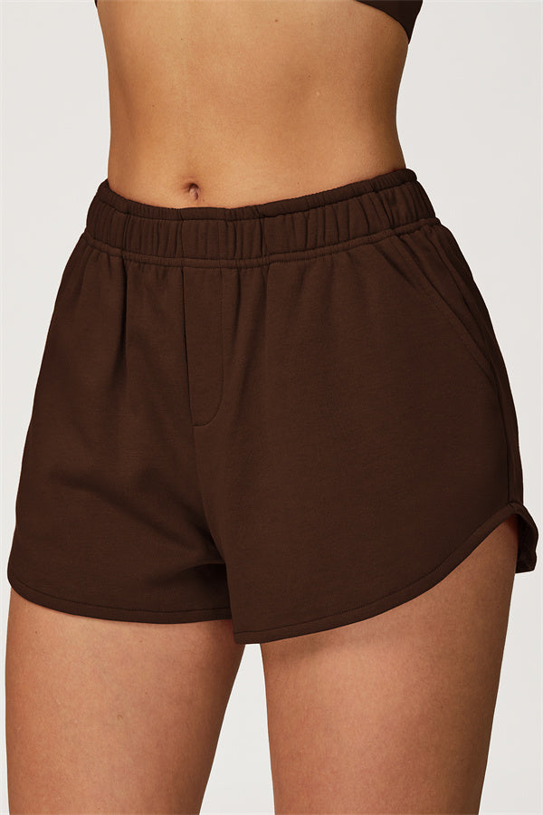 The Glacier Crop Hoodie Shorts 2-Piece Set
