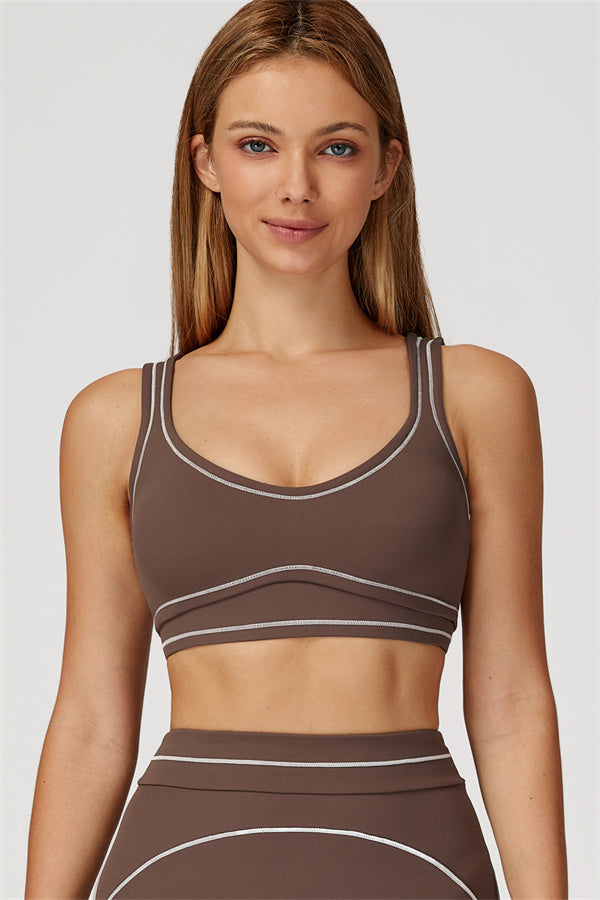 The Amara Sports Bra Flared Leggings 2-Piece Set