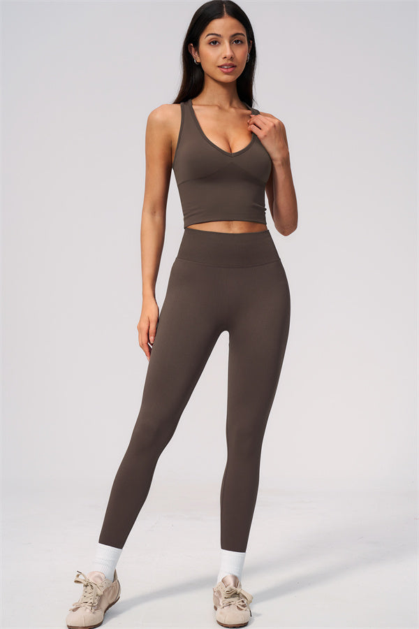 The Allure Crop Top Leggings 2-Piece Set