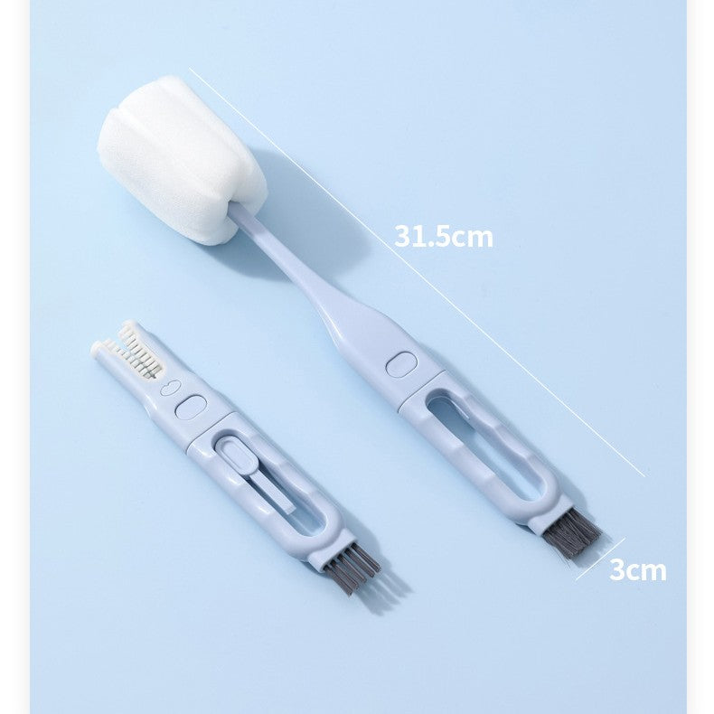 Three-in-one U-shaped Cup Brush Household Removable