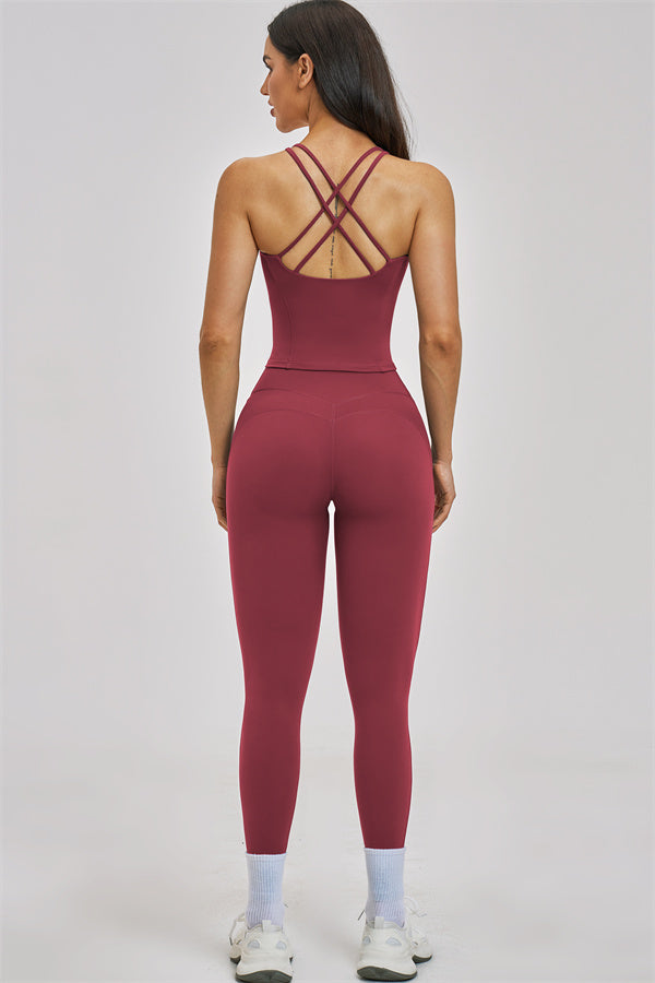 The Zenith Crop Top Leggings 2-Piece Set