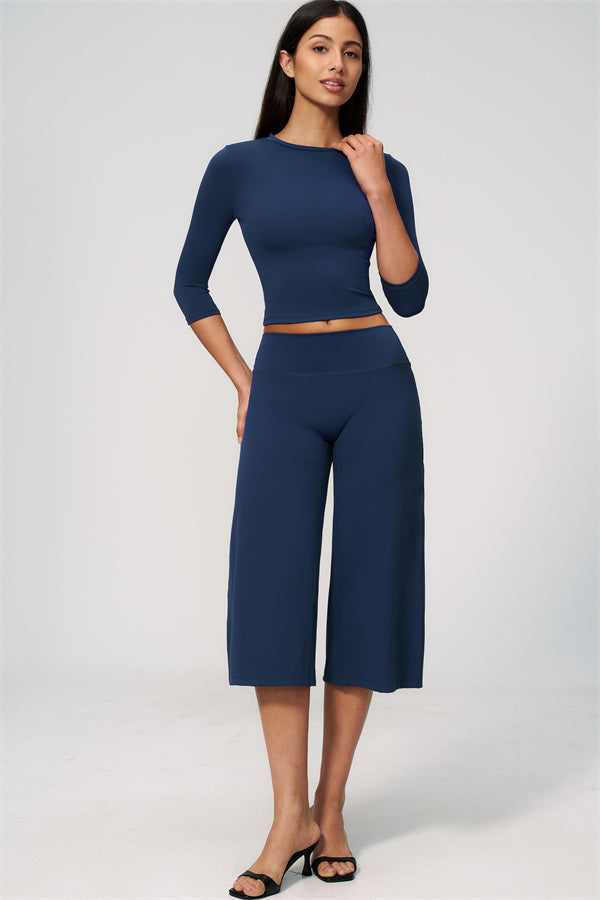 The Natalia Half-Sleeve Top