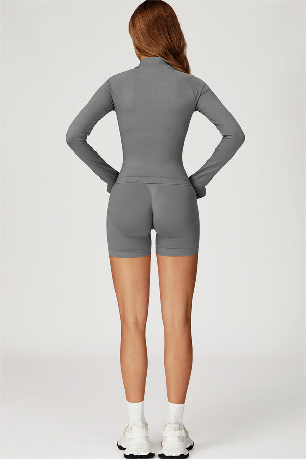 The Sculpt Jacket Shorts 2-Piece Set