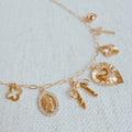 Big Heart 7 Charm Bracelet