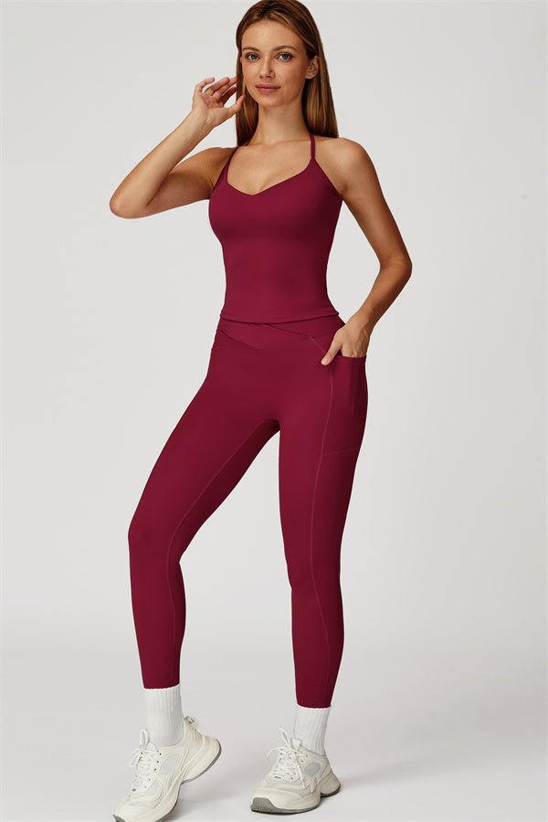 The Propel Crop Top Leggings 2-Piece Set