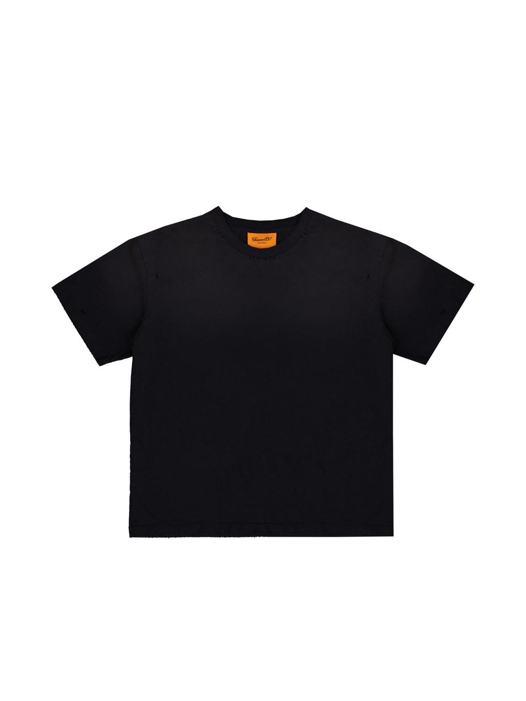 BLANK TEE BLACK