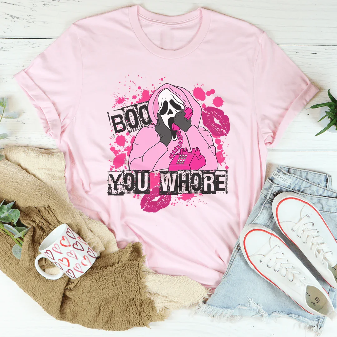 Boo You Horror Tee