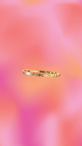 Sweet Like Honey Titanium Bangle