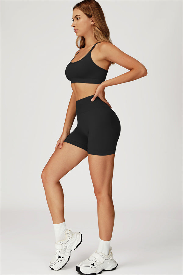 The Sculpt Sports Bra Shorts 2-Piece Set