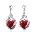 Heart-shaped Ruby Jewelry Suit
