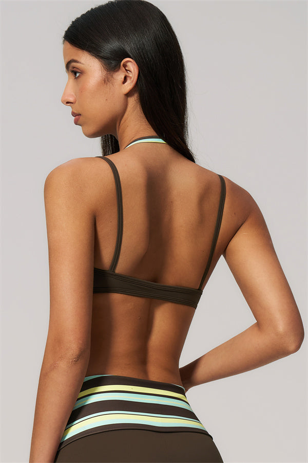 The Enliven Sports Bra Capri Leggings 2-Piece Set