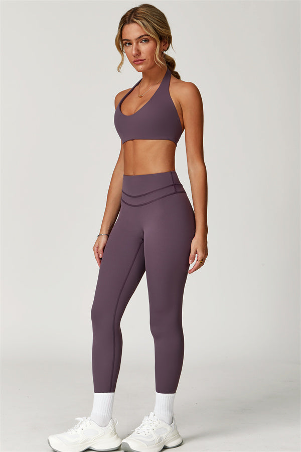 The Boost Halter Sports Bra
