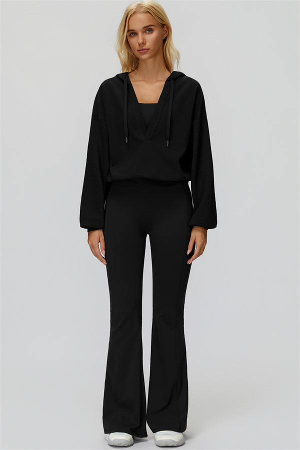 The Fyra V-Neck Hoodie