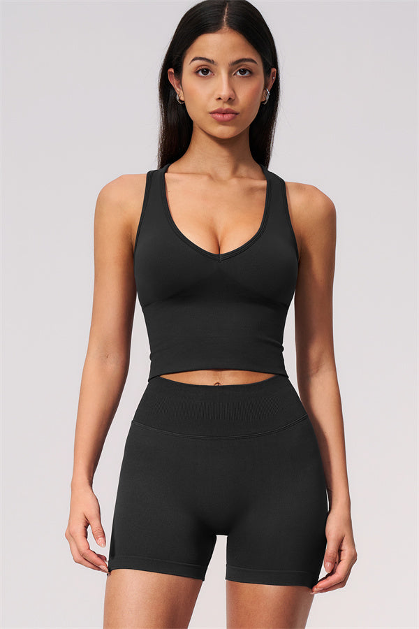 The Allure Crop Top Shorts 2-Piece Set