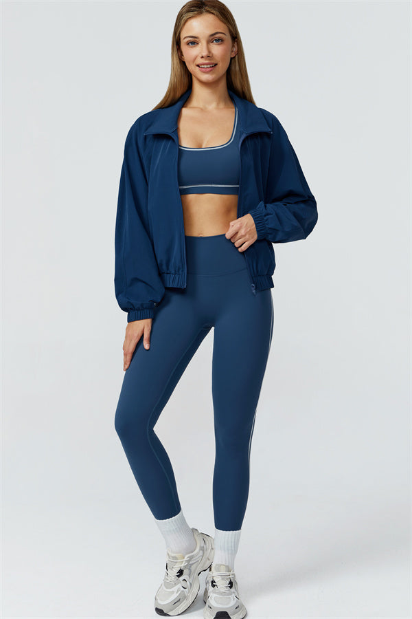The Venus Zip Jacket Leggings 2-Piece Set