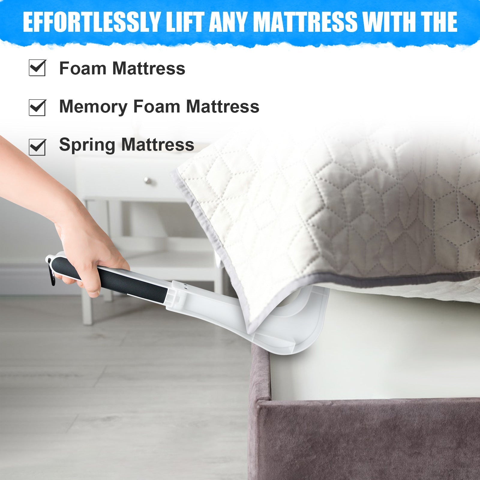 Foldable Mattress Lifting Lever Tool