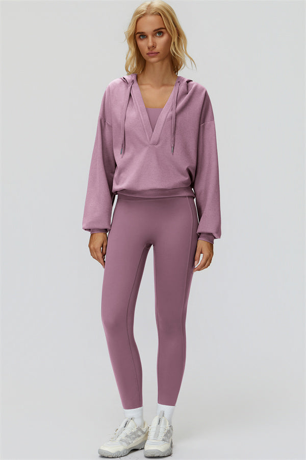 The Fyra V-Neck Hoodie