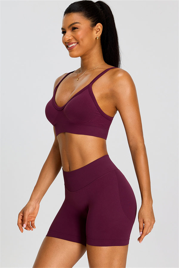 The Zero Drag Sports Bra Shorts 2-Piece Set