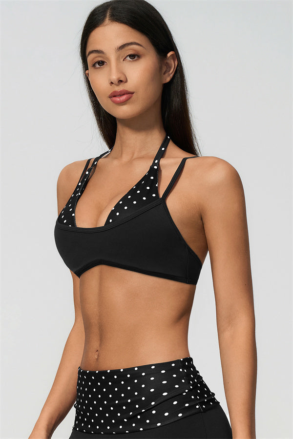 The Enliven Sports Bra Straight Leg Pants 2-Piece Set